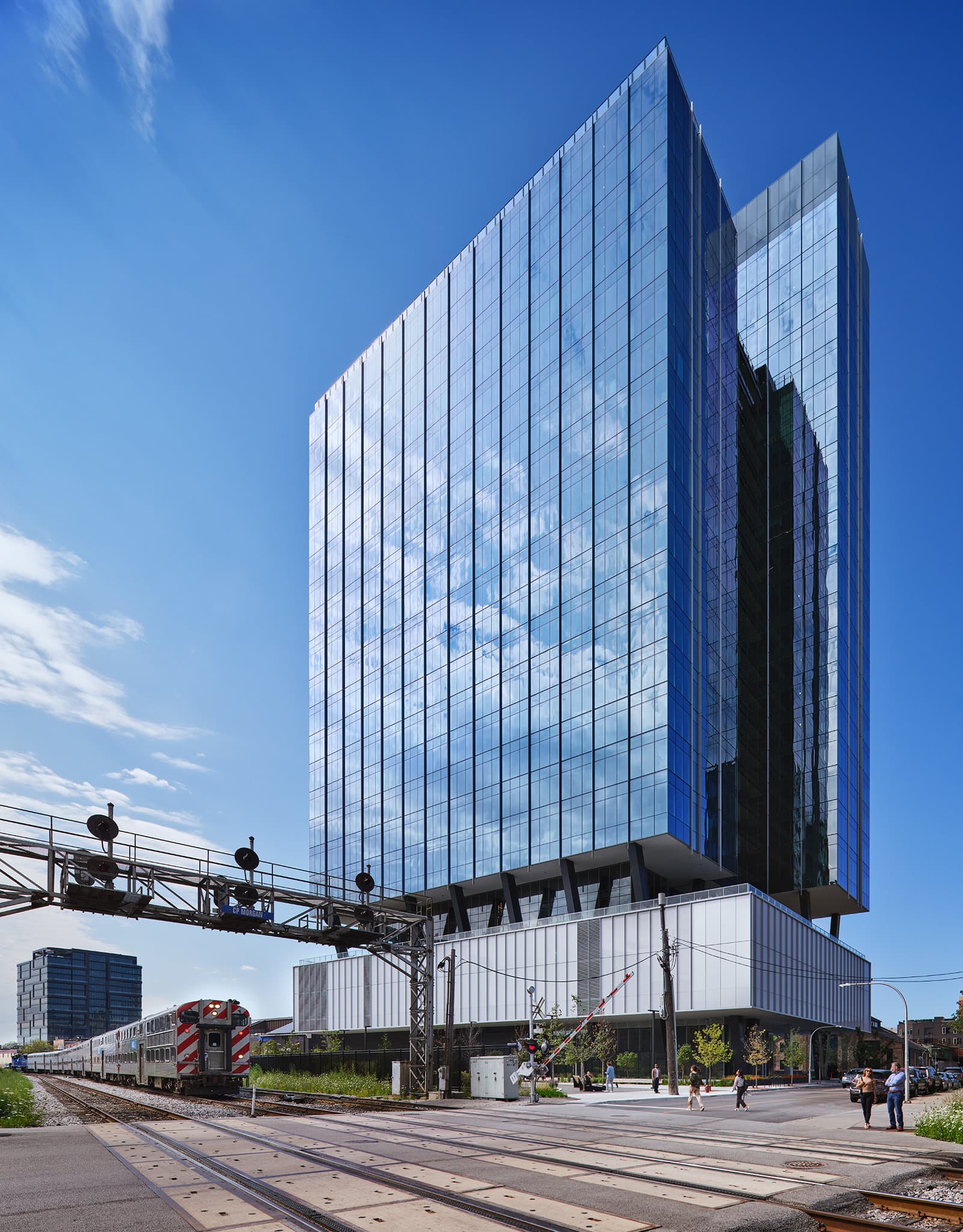 360 N. Green, a glass office tower in Chicago